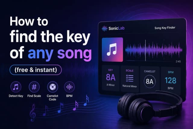 How to Find the Key of Any Song — Free Key Finder Guide