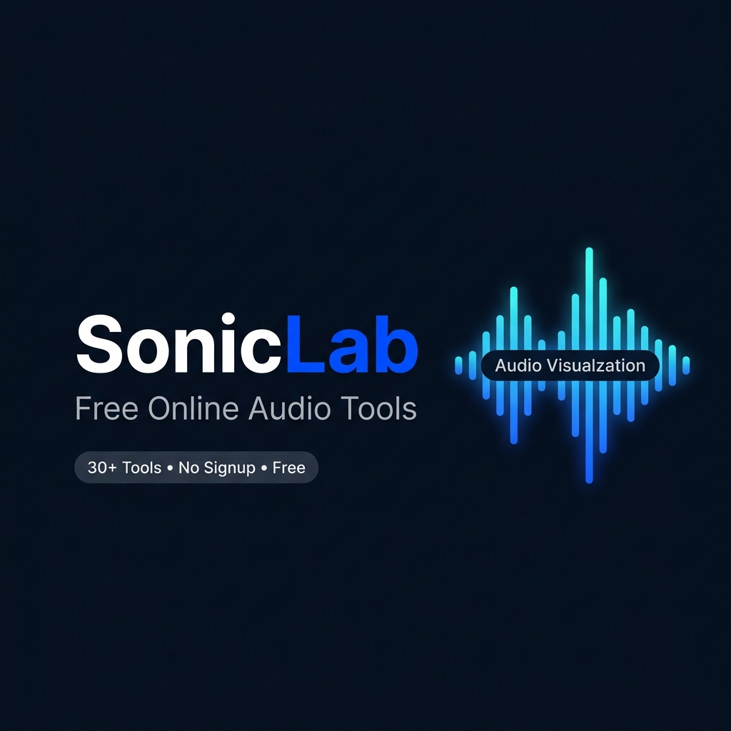 Audio Tools In All Audio Tools — Free Online Audio Processing | SonicLab